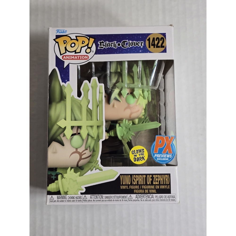 Funko Pop! Vinyl: Yuno with Spirit of Zephyr‎ (Glow) (PX Exclusive) #1422